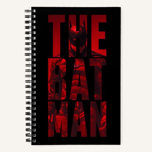 Carnet Batman Typography Cutout (Recto)