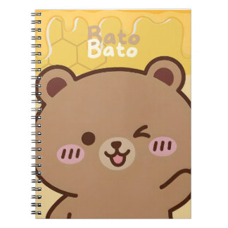 Carnet "Bato Bato" Honey Bear Spiral Notebook 