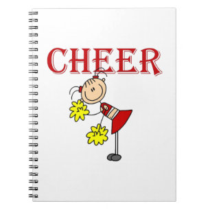 Carnet Bâton CHEER Figure Cheerleader T-shirts et Cadeaux