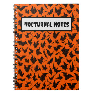 Carnet Bats d'Halloween