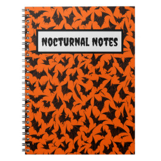Carnet Bats d'Halloween