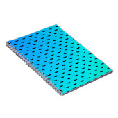 Carnet Bats minuscules bleu (Côté Droit)