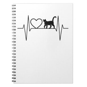 Carnet Battement de coeur de chat