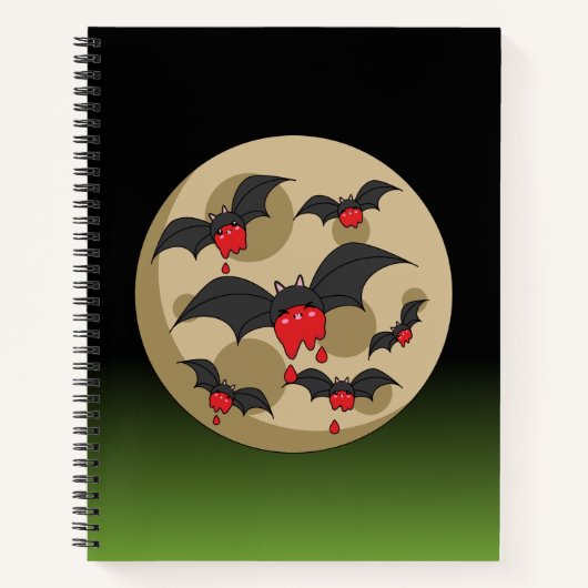 Carnet Battes Vampire de Ketchup (Devant)