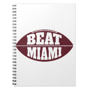 Carnet Battez Miami Vintage Aggie Football Gameday samedi