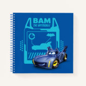 Carnet Batwheel™ Bam - Batmobile (Devant)