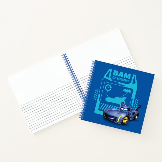 Carnet Batwheel™ Bam - Batmobile (Intérieur)