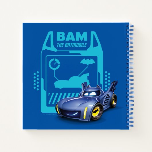 Carnet Batwheel™ Bam - Batmobile (Dos)