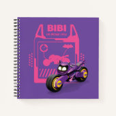 Carnet Batwheel™ Bibi - Le cycle Batgirl (Devant)