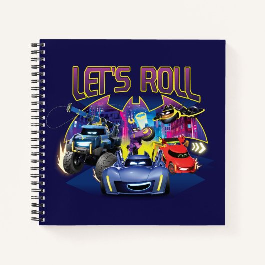 Carnet Batwheel™ Team - Let's Roll (Devant)