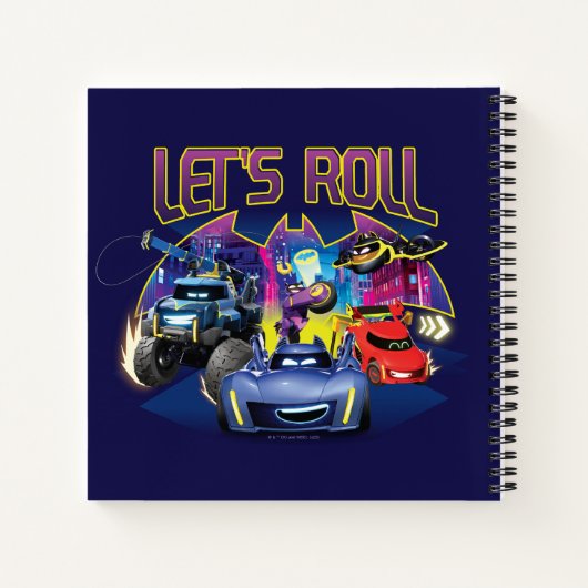 Carnet Batwheel™ Team - Let's Roll (Dos)