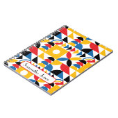 Carnet Bauhaus Inspiré Contemporain Mi-Siècle (Côté gauche)