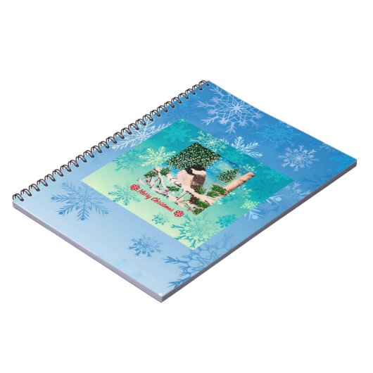 Carnet Bavardage de Noël (Côté gauche)