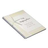 Carnet Bayside Beach Réservé à thème Wedding planner (Côté Droit)