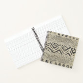 Carnet Bazar motif - Formes géométriques (Intérieur)
