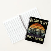 Carnet BBQ | Bacon est mon esprit animal barbecue (Intérieur)