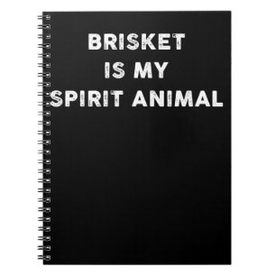 Carnet BBQ Le Brisket Est Mon Animal Spirituel Cadeaux