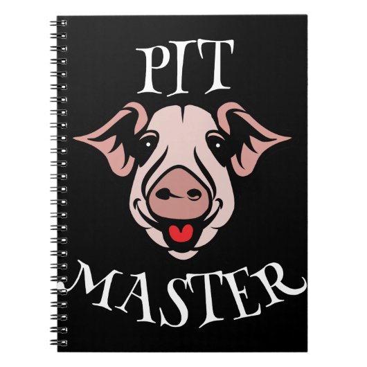 Carnet BBQ Pit Pig maître (Devant)