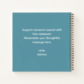 Carnet Be Gentle With Yourself Spiral Notebook (Dos)
