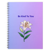 Carnet Be Kind To You Lily Self-Care Phone Case (Devant)