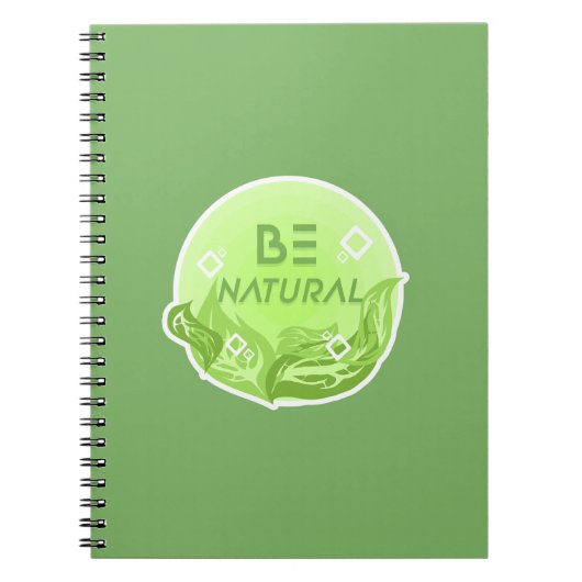 Carnet Be Natural (Devant)