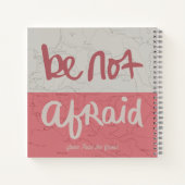 Carnet Be not afraid (Dos)