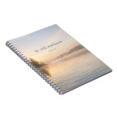 Carnet Be Still Christian Notebook Psalm 46:10 Scripture (Côté Droit)