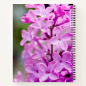 Carnet Be Still Psaum 46:10 Fleurs Lilac Violettes (Dos)
