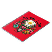 Carnet Be the Light - Inspirational Christian Design (Côté gauche)