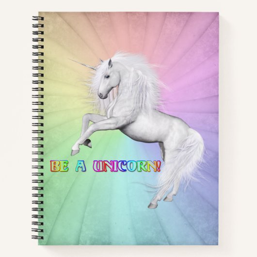 Carnet BE Unicorn (Devant)