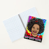 Carnet Be-You-Tiful Petite Fille Rire Pop Art (Intérieur)