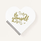 Carnet Be Yourself  Notebook (Devant)