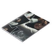 Carnet Be Yourself Photo Collage Spiral Notebook  (Côté gauche)