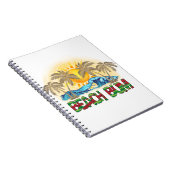 Carnet Beach Bum | Vagues océaniques | Tropical (Côté Droit)
