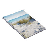 Carnet Beach Dunes Sea Grass "Sea Side Delight" notebook (Côté Droit)
