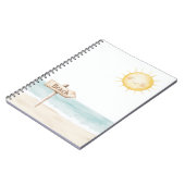 Carnet Beach Find Your Happy Sun (Côté gauche)