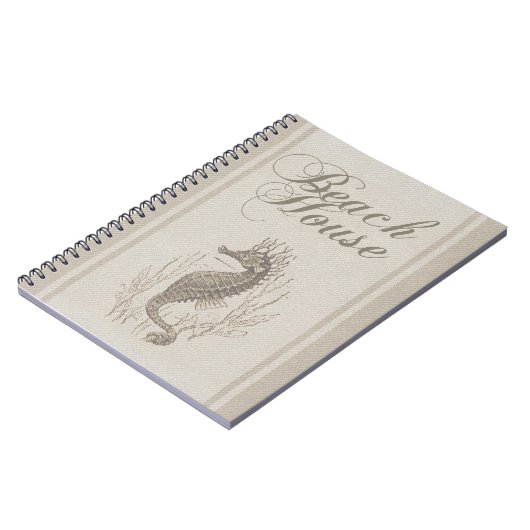 Carnet Beach House Seahorse Seashore (Côté gauche)