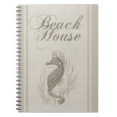 Carnet Beach House Seahorse Seashore (Devant)