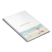 Carnet Beach Ocean Starfish Fox Hello Sunshine (Côté Droit)
