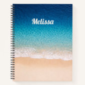 Carnet Beach Shoreline Custom Name (Devant)
