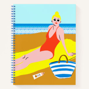Carnet Beachy Keen - Jaune