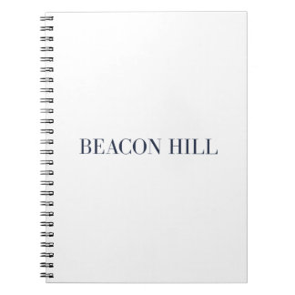 Carnet Beacon Hill Notebook | Boston Massachusetts