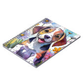 Carnet beagle à la spirale (Côté gauche)
