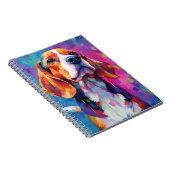 Carnet Beagle coloré (Côté Droit)