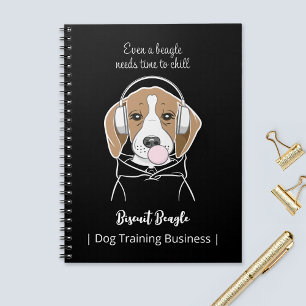 Carnet Beagle de refroidissement avec Bubblegum mignon ch
