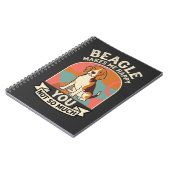 Carnet Beagle Me Rend Heureux Vous Pas Tellement Chien (Côté gauche)
