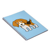 Carnet Beagle mignon (Côté Droit)