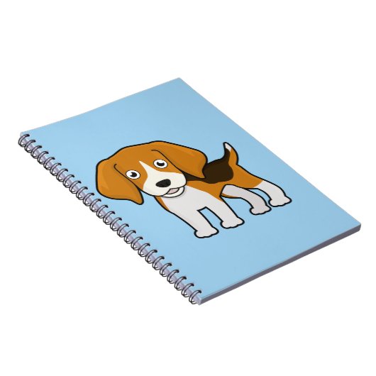 Carnet Beagle mignon (Côté Droit)