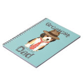 Carnet Beagle papa (Côté gauche)