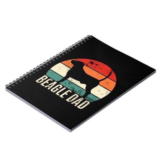 Carnet Beagle papa (Côté gauche)